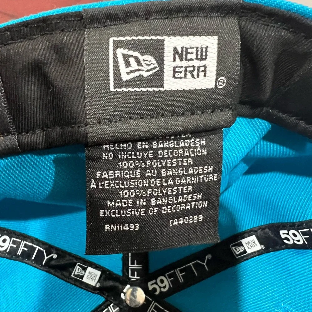 New Era, 59Fifty Fitted Hat, New York Yankees, Blue & Orange - Picture 8 of 10